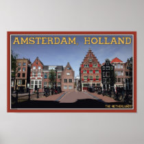 Amsterdam Canal Houses Print