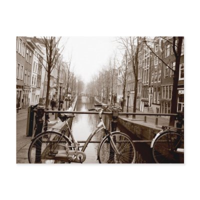 Amsterdam Canal Post Card by Sherry_83