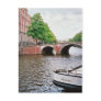 Amsterdam Canal Postcard