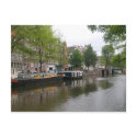 Amsterdam Canal Postcard