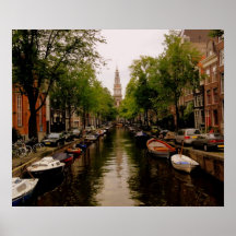 Amsterdam Canal Posters