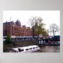 Amsterdam Centraal Train Station poster posters