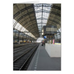 Amsterdam Central Station Railway Photo Card