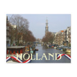 Amsterdam Church Tower Holland Postcard