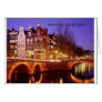 Amsterdam, City of Lights (by St.K.) Greeting Cards