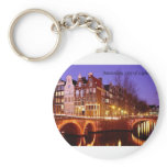 Amsterdam, City of Lights (by St.K.) Key Chains