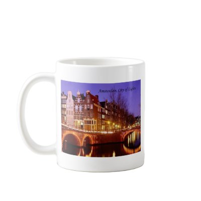 Amsterdam, City of Lights (by St.K.) Coffee Mugs by stamos1972