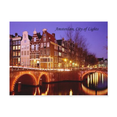 Amsterdam, City of Lights (by St.K.) Postcards by stamos1972