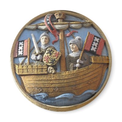 Amsterdam City Seal Fridge Magnet by hollandshop
