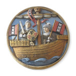 Amsterdam City Seal Fridge Magnet