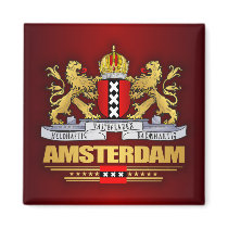 Amsterdam COA Refrigerator Magnet