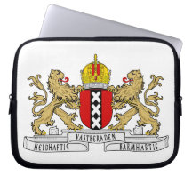 Amsterdam Coat of Arms Computer Sleeves