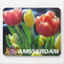 Amsterdam Colourful Tulips Mousepad