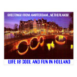 AMSTERDAM copy, LIFE IS COOL AND FUN IN HOLLAND... Post Cards