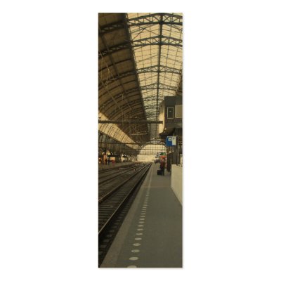 Amsterdam CS Central Train Station Photo Bookmark by hollandshop