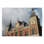 Amsterdam CS Train Station Railroad Photo Card