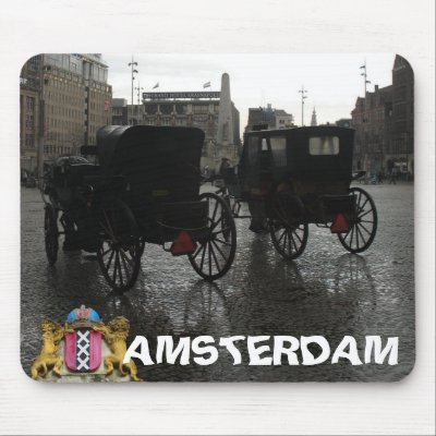 Amsterdam Dam Square Mousepad by hollandshop