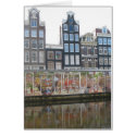 Amsterdam Flower Market (Bloemenmarkt) Photo Card