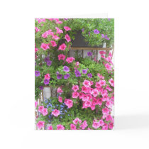 Amsterdam Flowers Photo Greetings Card