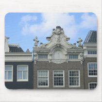Amsterdam Gable Houses and Sky Mousepad