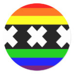 Amsterdam Gay Pride Flag stickers