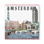AMSTERDAM , HOLLAND FRIDGE MAGNET