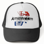 Amsterdam Holland Netherlands Cycling Mesh Hats