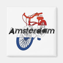 Amsterdam Holland Netherlands Cycling Magnets