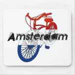 Amsterdam Holland Netherlands Cycling mousepads