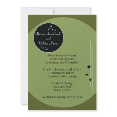 Amsterdam Invite: Olive by PoshBetty