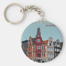 Amsterdam - Leidsestraat - Keizersgracht Key Chain
