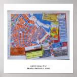 Amsterdam Map Poster posters