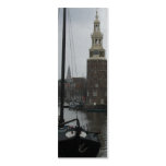 Amsterdam Montelbaan Tower Photo Bookmark Business Cards