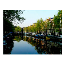 Amsterdam Mornings Post Card
