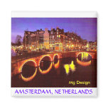 AMSTERDAM, NETHERLANDS - Customised magnets