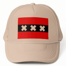 Amsterdam, Netherlands Trucker Hat