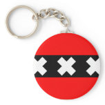 Amsterdam, Netherlands Keychain