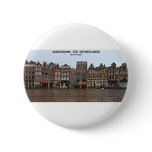 Amsterdam - Nieuwmarkt Pinback Button