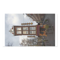 Amsterdam - Petit Saloon Rectangular Stickers
