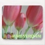 Amsterdam Pink Tulips Mousepad