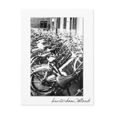 Amsterdam Postcard by KristensDesigns