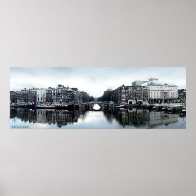 Amsterdam Print by B3AND1P