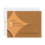 Amsterdam Response Card:  Sorbet Personalized Invitations