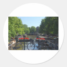 Amsterdam Round Sticker