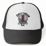 Amsterdam Skull 2 Cap By Amsterdamned Trucker Pet
