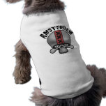Amsterdam Skull 2 cap shirt By Amsterdamned Dog T Shirt