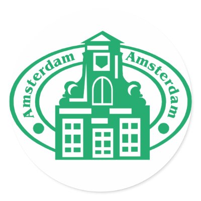 Amsterdam Stamp Sticker by alternateworlds