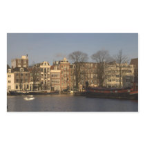 Amsterdam Rectangular Sticker