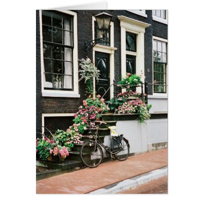 Amsterdam Street Greeting Cards by rukeman