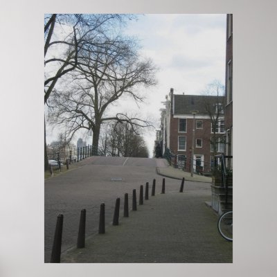 Amsterdam Street Photo Poster by hollandshop
